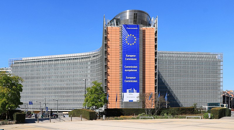 Berlaymont building, European Commission headquarters in Brussels